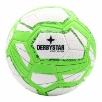 Derbystar STREET SOCCER Heimspiel Fußball Größe 5, WEISS/GRÜN