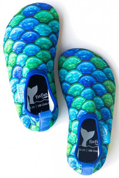 Fin Fun Strand- und Badeschuhe "AUSSIE GREEN"