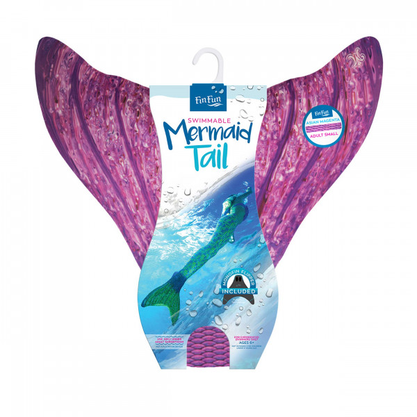 Fin Fun Meerjungfrauenflosse "Mermaidens Originals" ASIAN MAGENTA