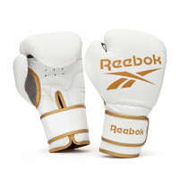 Reebok Boxhandschuhe, Gold/Weiß
