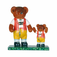 Teddy 22,5+12cm "Appenzeller-Teddy"