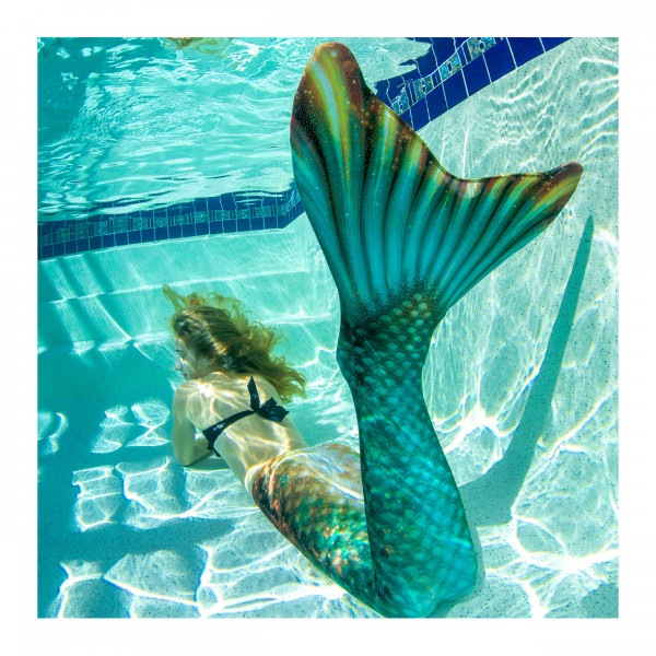 Fin Fun Meerjungfrauenflosse "Limited Edition" BRONZED EMERALD