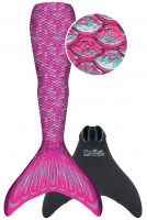 Fin Fun Meerjungfrauenflosse "Mermaidens" Pink für Kinder