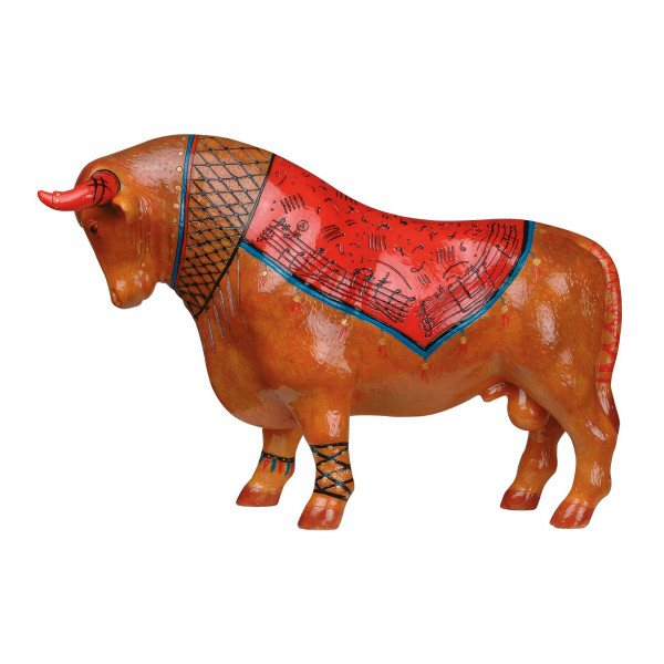 Stier 21cm "Der Musiker" (Giftbox)"