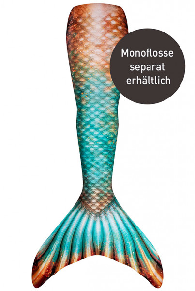 Fin Fun Stoffüberzug Limited Edition Bronzed Emerald