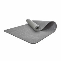 Reebok Camo Yogamatte, 5mm, Blau/Schwarz