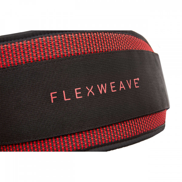 Reebok Flexweave Powerlifting-Gürtel Rot