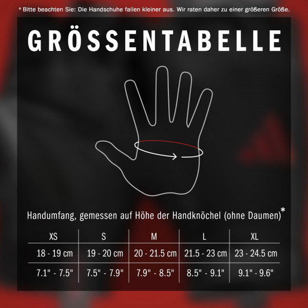 Adidas Essential Training Gloves - Red