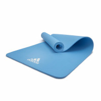 Adidas Fitness- und Yogamatte, 8 mm, Blau