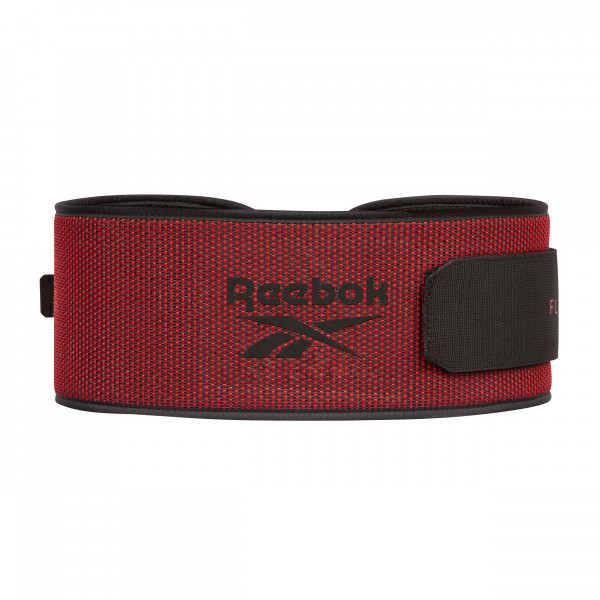 Reebok Flexweave Powerlifting-Gürtel Rot