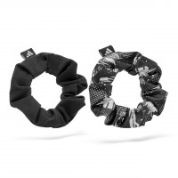 Hair Scrunchies - Black & White
