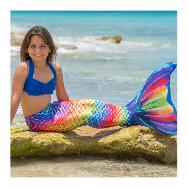 Fin Fun Meerjungfrauenflosse "Mermaidens Original" RAINBOW REEF