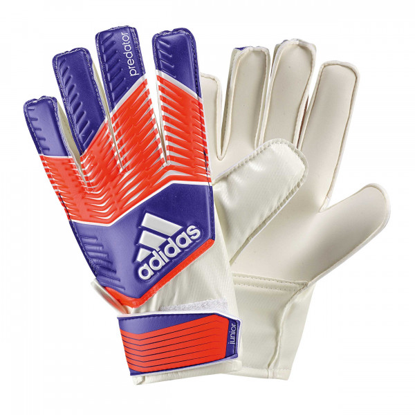 Adidas Torwarthandschuhe Predator Junior Rot/Blau