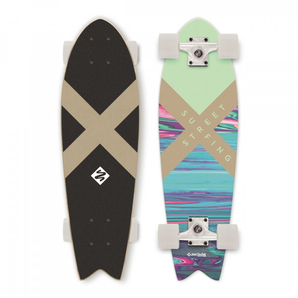 Street Surfing - CRUISER FISHTAIL 30" Azure