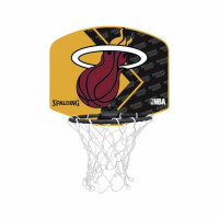 Spalding Mikro-Mini Basketball-Set "Miami Heat"