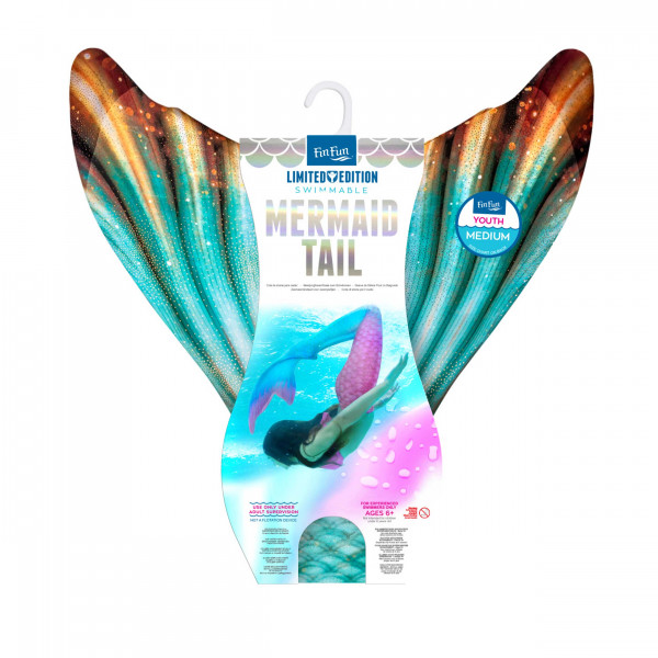 Fin Fun Meerjungfrauenflosse "Limited Edition" BRONZED EMERALD
