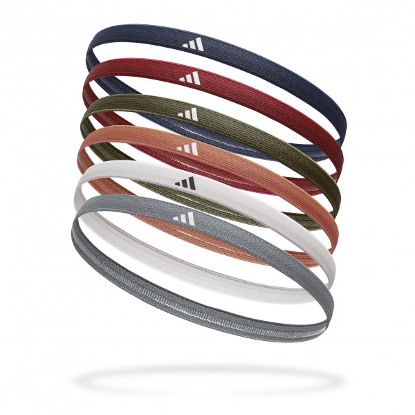 Haarbänder - Grau, Weiß, Clay, Olive, Rot, Dunkelblau