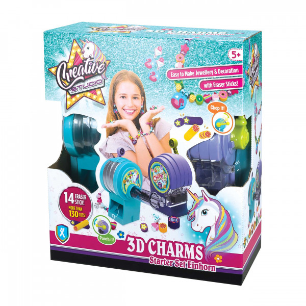 Creative Studio: 3D Charms - Starter Set Einhorn