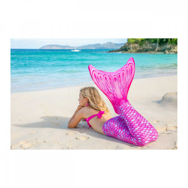 Fin Fun Meerjungfrauenflosse "Mermaidens" Pink für Kinder