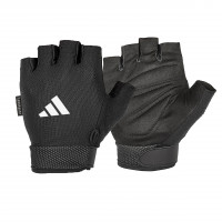 Adidas Essential Adjustable Gloves - White