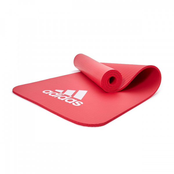 Adidas Training - Fitnessmatte, 10mm, Rot