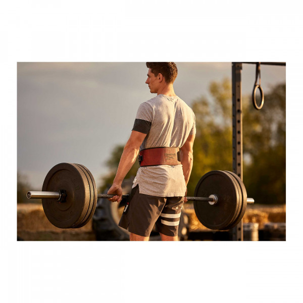 Reebok Flexweave Powerlifting-Gürtel Rot
